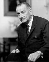Lyndon Johnson headshot