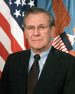 Donald Rumsfeld headshot
